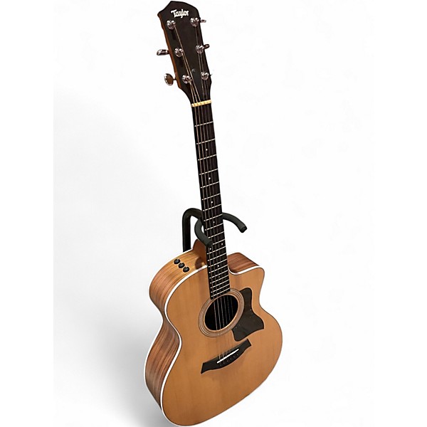 Used 2022 Taylor 214CE Natural Acoustic Electric Guitar