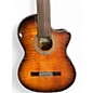 Used Agile renaissance classical Tiger Eye Classical Acoustic Electric Guitar