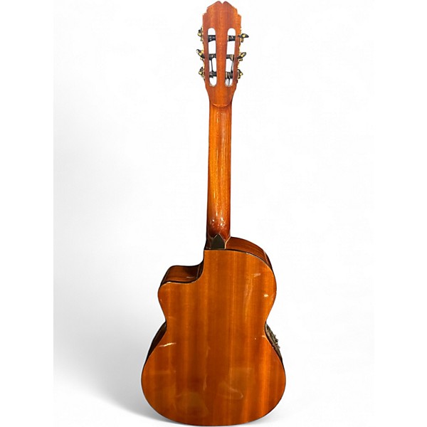 Used Agile renaissance classical Tiger Eye Classical Acoustic Electric Guitar