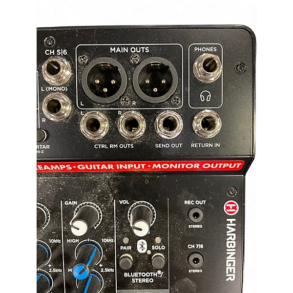 Used Harbinger LV8 Unpowered Mixer