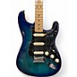 Used Fender Standard Stratocaster Blue Burst Solid Body Electric Guitar