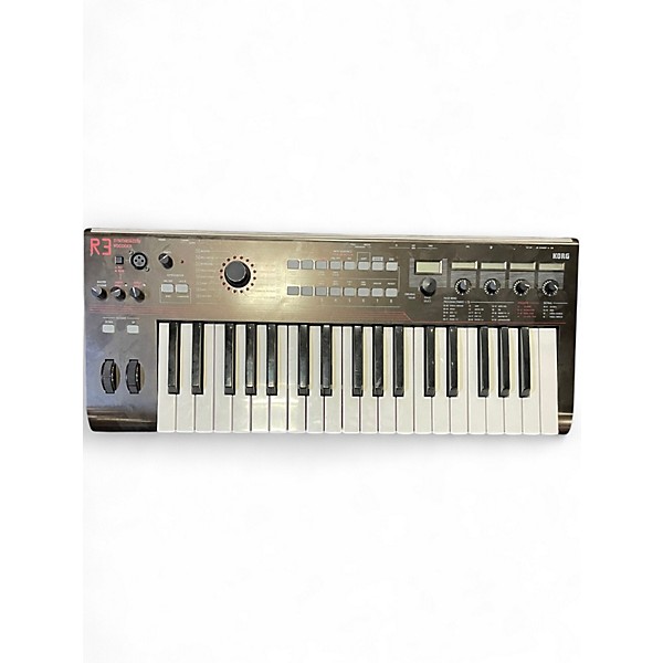 Used KORG R3 37 Key Synthesizer