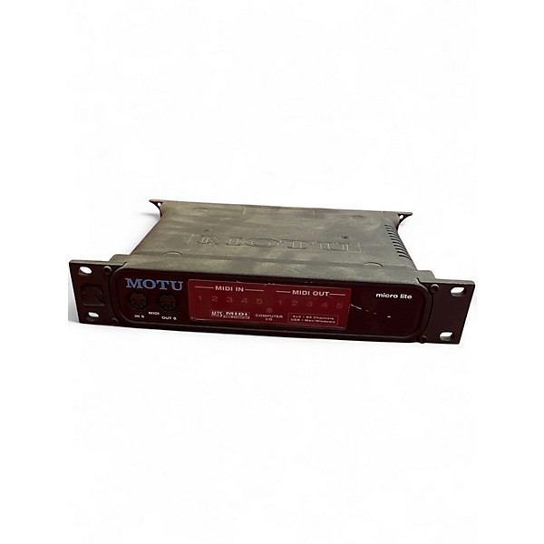 Used MOTU MICRO LITE MIDI Interface