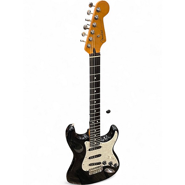 Used Fender 70TH ANNIVERSARY PLAYER STRAT NEBULA NOIR Solid Body Electric Guitar