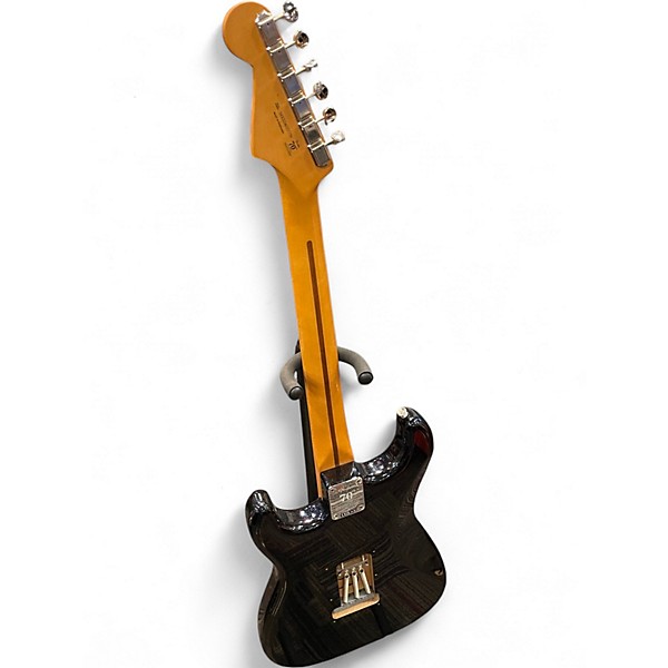 Used Fender 70TH ANNIVERSARY PLAYER STRAT NEBULA NOIR Solid Body Electric Guitar