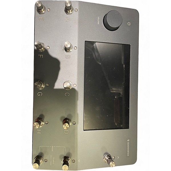 Used Neural Dsp Quad Cortex With Road Case and Expression Pedal Effect Processor