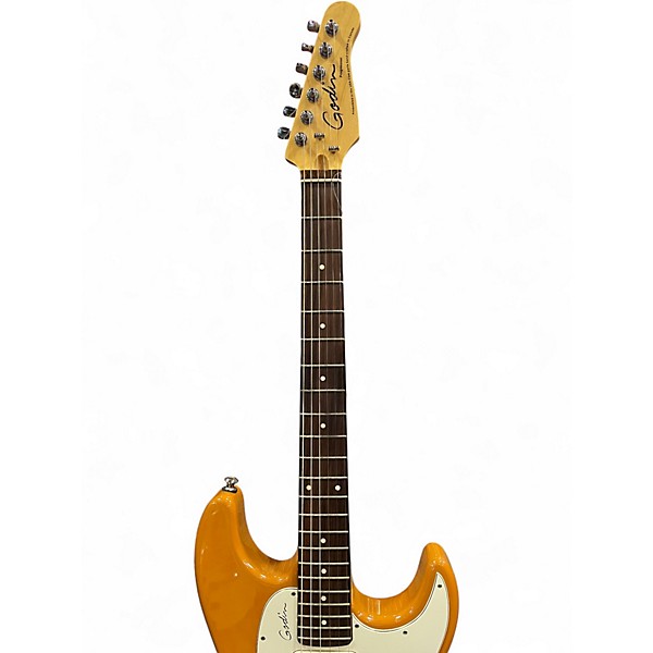 Used Godin PROGRESSION MUSTARD Solid Body Electric Guitar