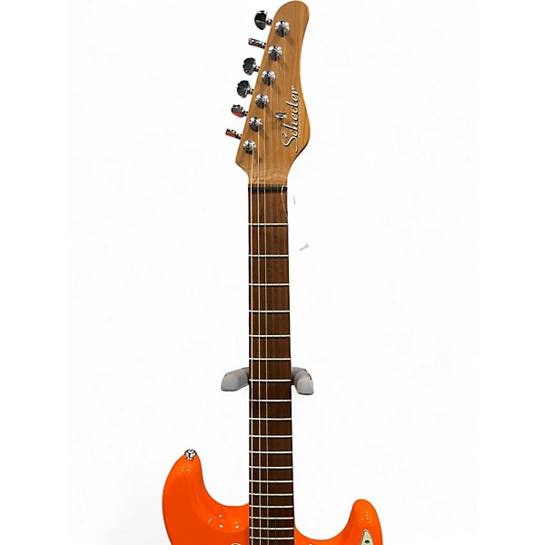 Used Schecter Guitar Research Nick Johnston Traditional H/S/S Atomic Orange Solid Body Electric Guitar