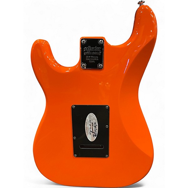 Used Schecter Guitar Research Nick Johnston Traditional H/S/S Atomic Orange Solid Body Electric Guitar