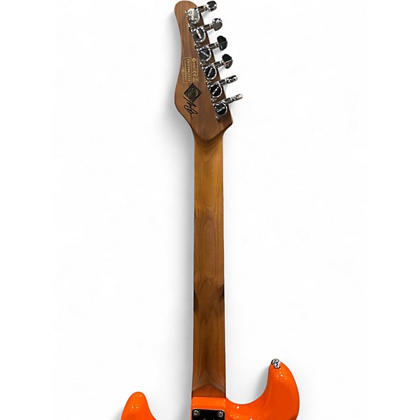 Used Schecter Guitar Research Nick Johnston Traditional H/S/S Atomic Orange Solid Body Electric Guitar