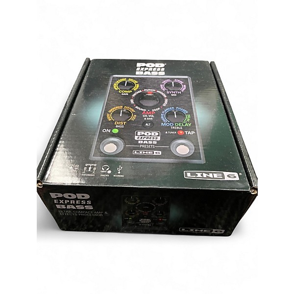 Used Line 6 POD EXPRESS BASS Effect Processor