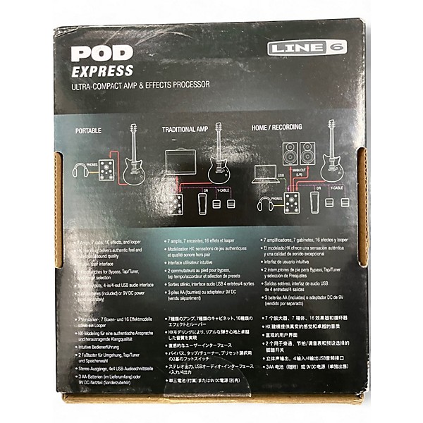 Used Line 6 POD EXPRESS Effect Processor