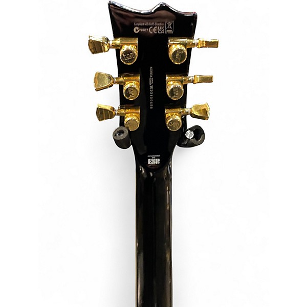 Used ESP LTD EC1000 Vintage Black Solid Body Electric Guitar