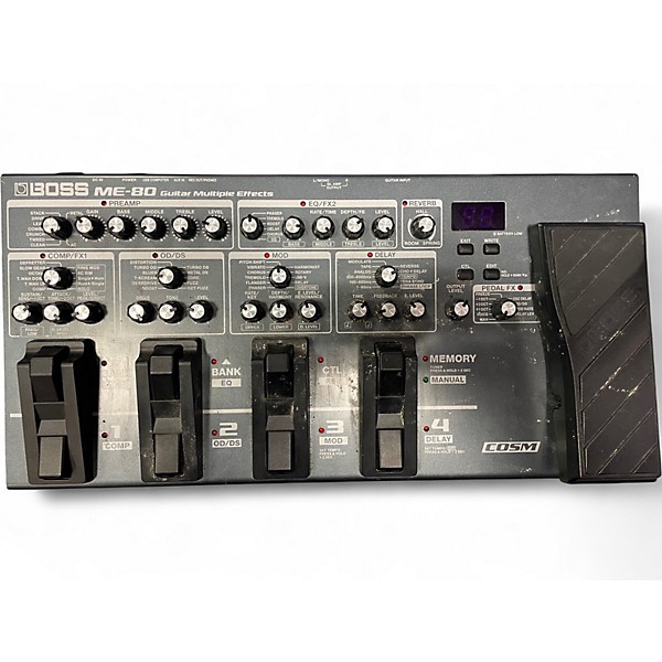 Used BOSS ME80 Guitar Multi Effect Processor