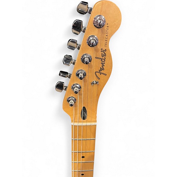 Used Fender Deluxe Player Telecaster Plus Top Sienna Sunburst Solid Body Electric Guitar