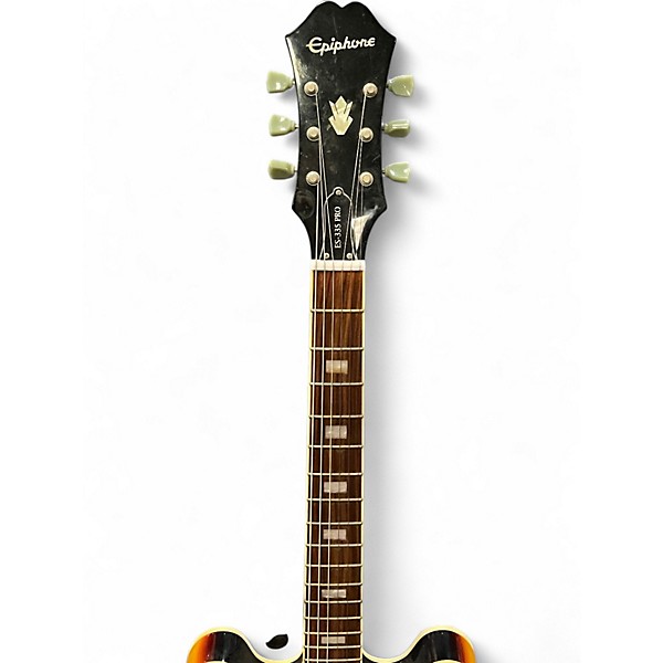 Used Epiphone ES-335 PRO SUNBURST Hollow Body Electric Guitar
