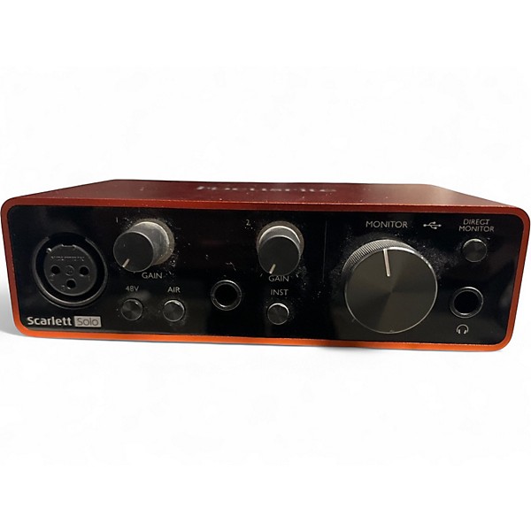 Used Focusrite Scarlett Solo Audio Interface