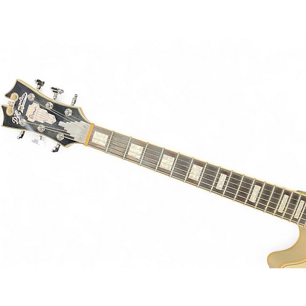 Used D'Angelico Premier Series DC Vintage White Hollow Body Electric Guitar