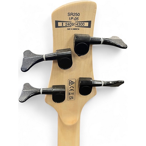 Used Ibanez SR250 White Electric Bass Guitar