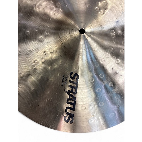 Used SABIAN 18in stratus crash Cymbal