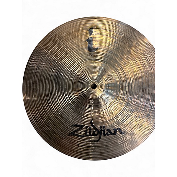 Used Zildjian 14in hi hat i SERIES Cymbal