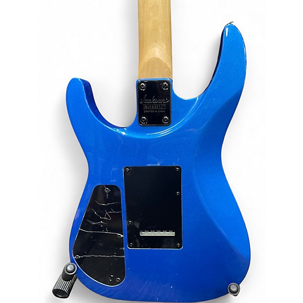 Used Jackson JS22 Dinky Blue Solid Body Electric Guitar