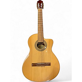 Used Lucero LC150SCE Natural Classical Acoustic Electric Guitar