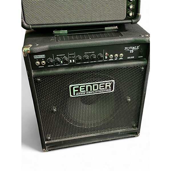 Used Fender RUMBLE 75 Bass Combo Amp