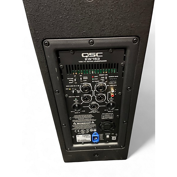 Used QSC KW153 15in 3-Way Powered Speaker