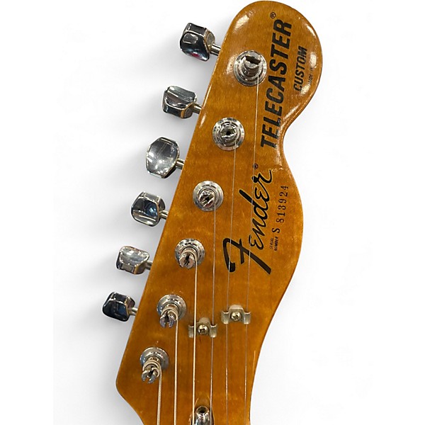 Used 1979 Fender Telecaster Custom Butterscotch Solid Body Electric Guitar