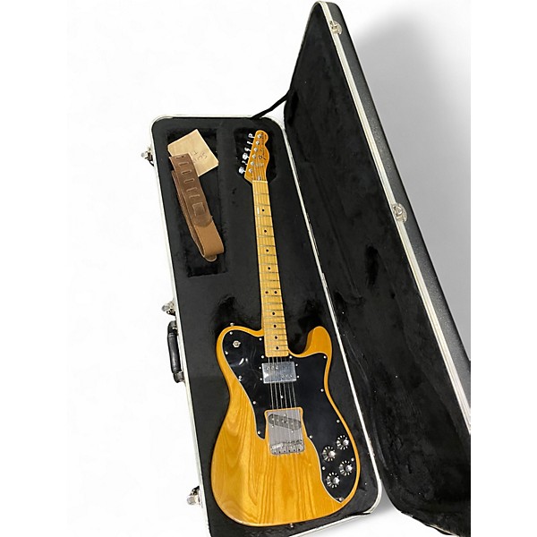 Used 1979 Fender Telecaster Custom Butterscotch Solid Body Electric Guitar