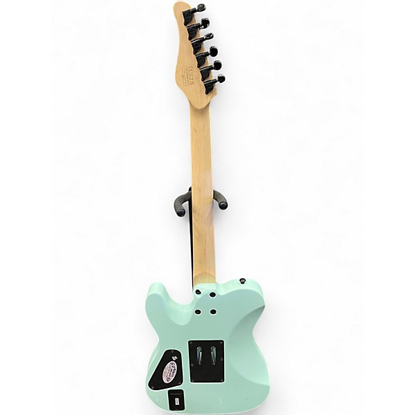 Used Schecter Guitar Research SVSS PT-FR Seafoam Green Solid Body Electric Guitar