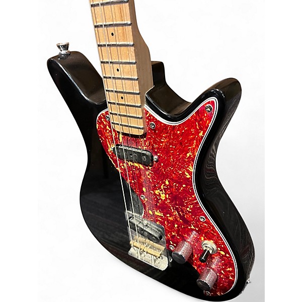 Used Fanner Electric Baritone Uke Black Ukulele