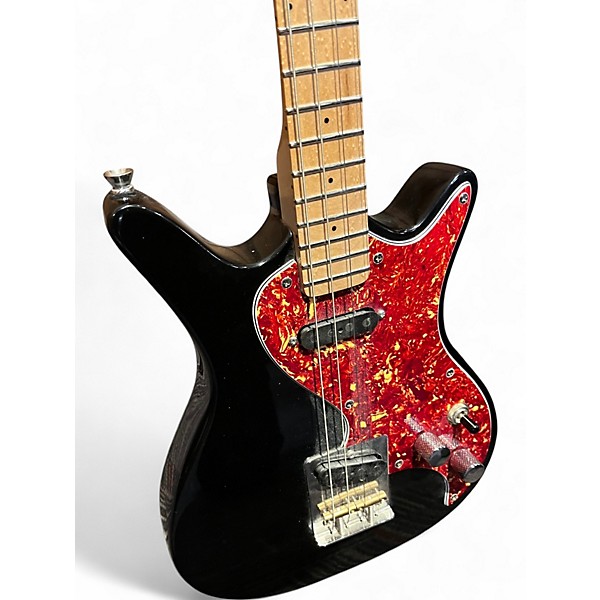 Used Fanner Electric Baritone Uke Black Ukulele