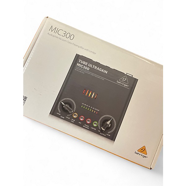 Used Behringer MIC300 Tube Ultragain Microphone Preamp