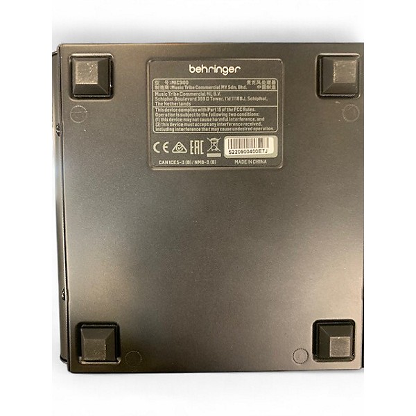 Used Behringer MIC300 Tube Ultragain Microphone Preamp