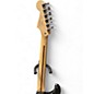 Used Squier Stratocaster Black Solid Body Electric Guitar