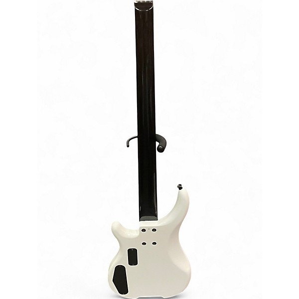 Used Fernandes REVOLVER BASS White Electric Bass Guitar