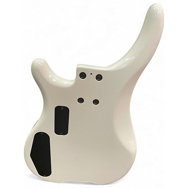 Used Fernandes REVOLVER BASS White Electric Bass Guitar