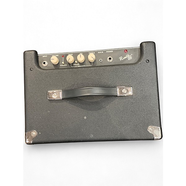 Used Fender Rumble 25 25W 1x8 Bass Combo Amp