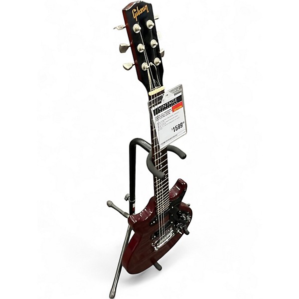 Vintage 1977 Gibson melody maker double cherry Solid Body Electric Guitar