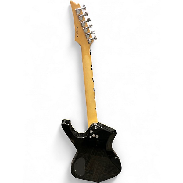 Used Ibanez IC500 Iceman Black Solid Body Electric Guitar