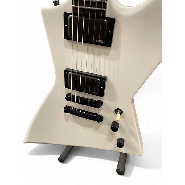Used ESP E-II EX-NT Snow White Solid Body Electric Guitar