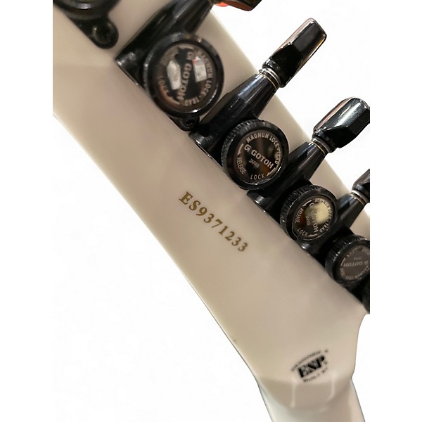 Used ESP E-II EX-NT Snow White Solid Body Electric Guitar