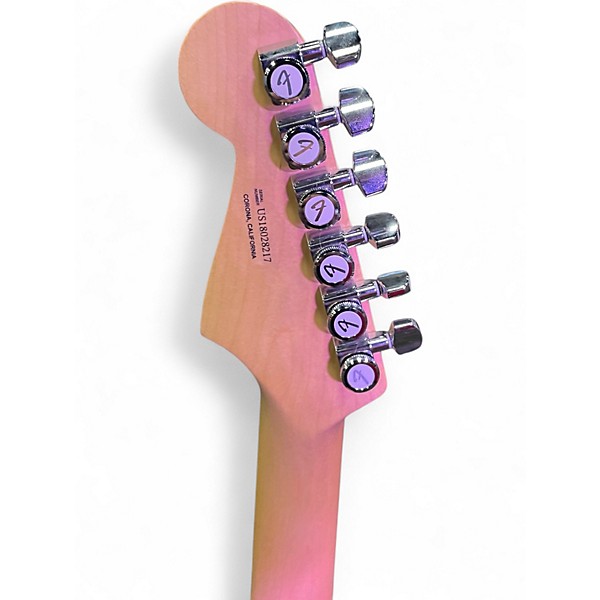 Used 2018 Fender American Elite Stratocaster Pearl White Solid Body Electric Guitar