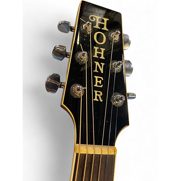 Used Hohner HG360M Worn Natural Acoustic Guitar