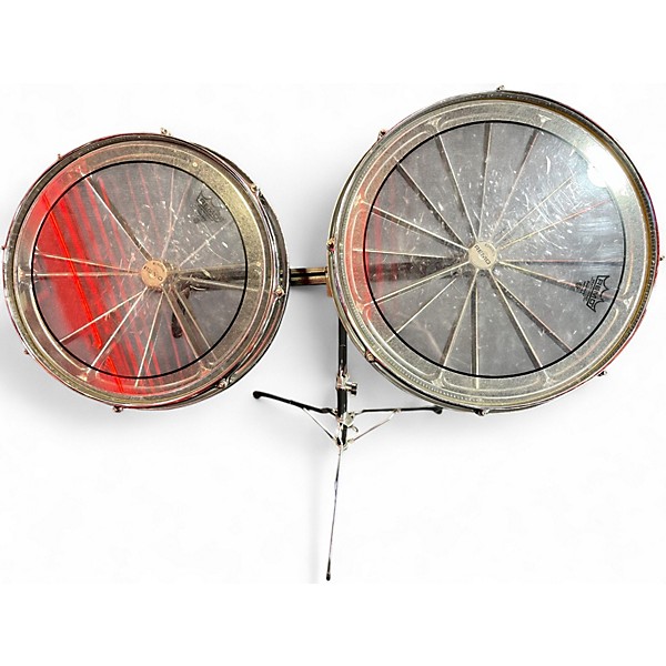 Used 1980s Remo Multiple Rototom Chrome Roto Toms