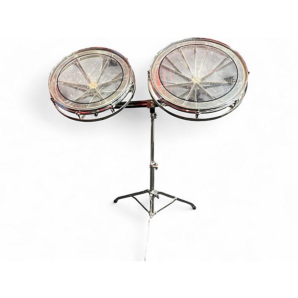 Used 1980s Remo Multiple Rototom Chrome Roto Toms