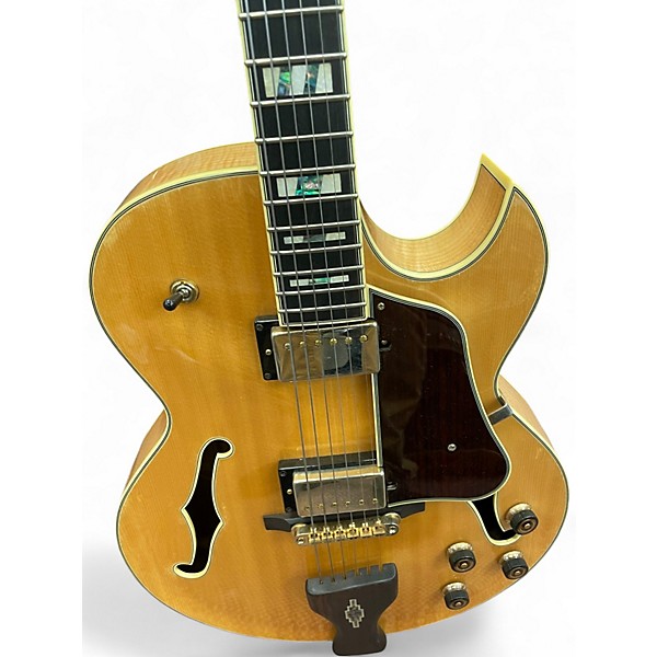 Used Ibanez LGB30 George Benson Signature Natural Hollow Body Electric Guitar