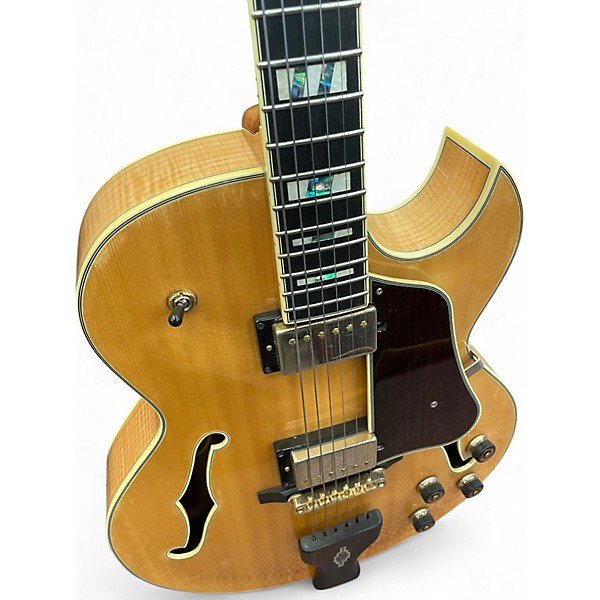 Used Ibanez LGB30 George Benson Signature Natural Hollow Body Electric Guitar